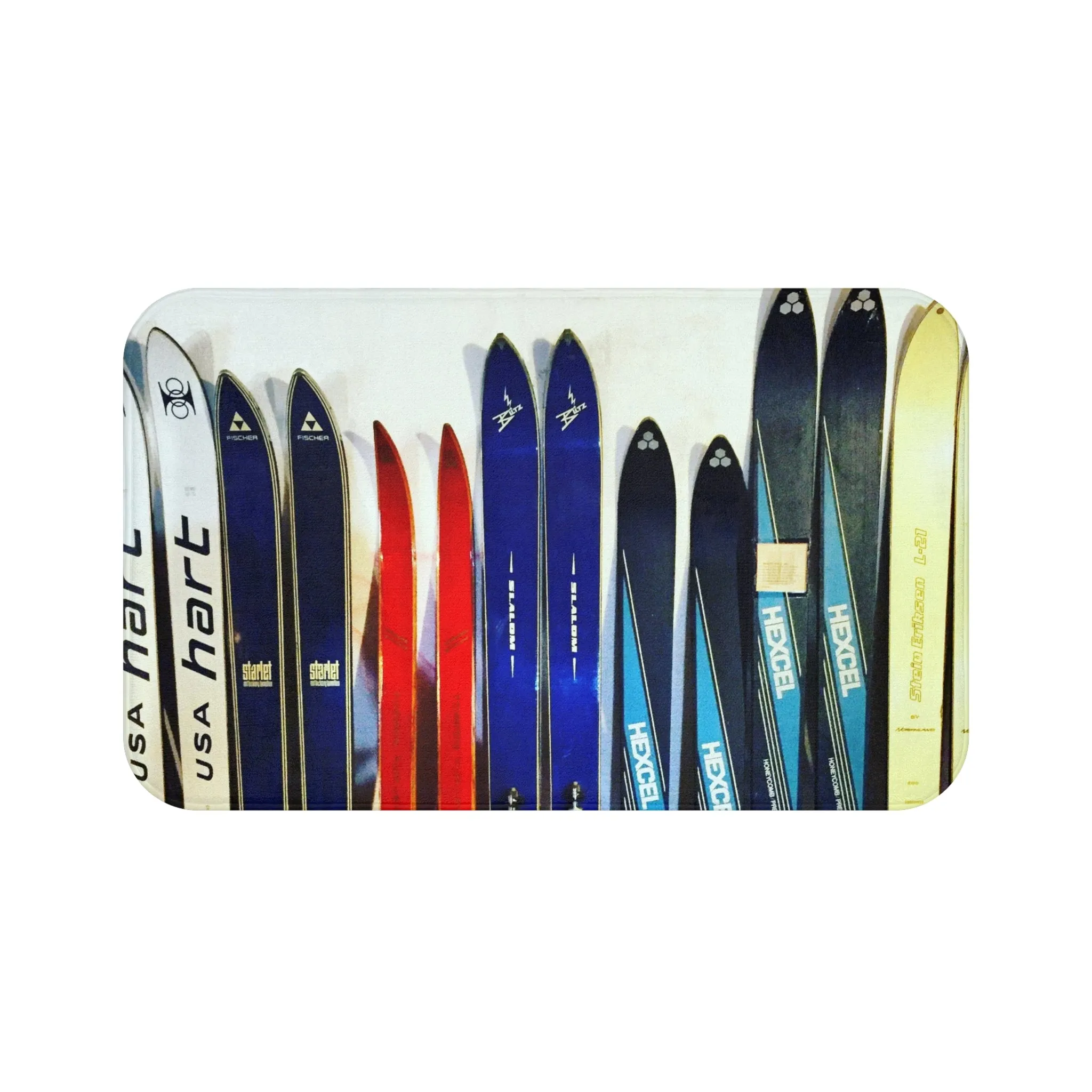 Vintage Ski Collection - Bath Mat