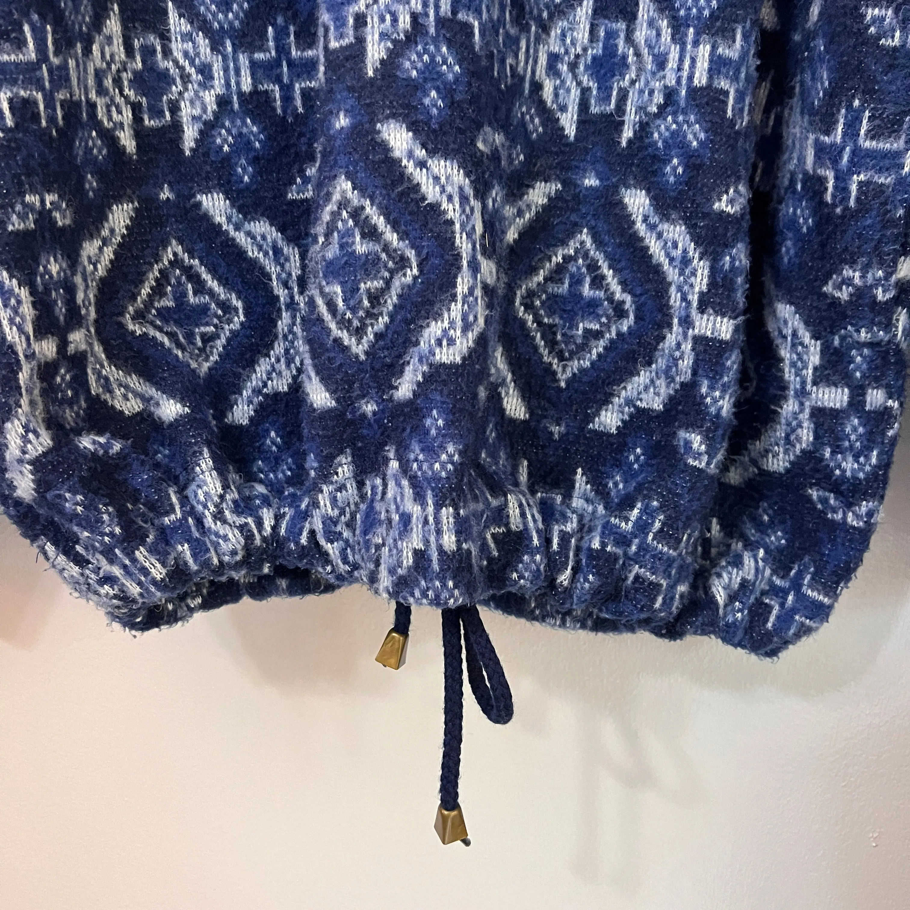 Vintage Sostanza Tribal Print Pullover