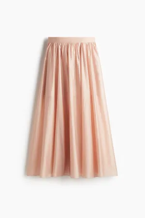 Voluminous maxi skirt