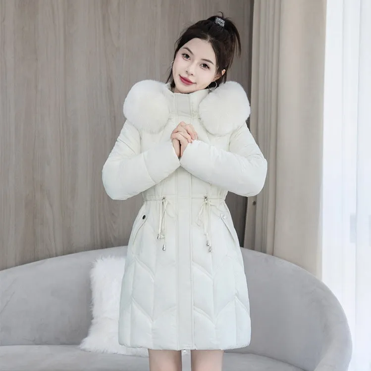 Water-Resistant and Windproof Padded Puffer Jacket for Women
