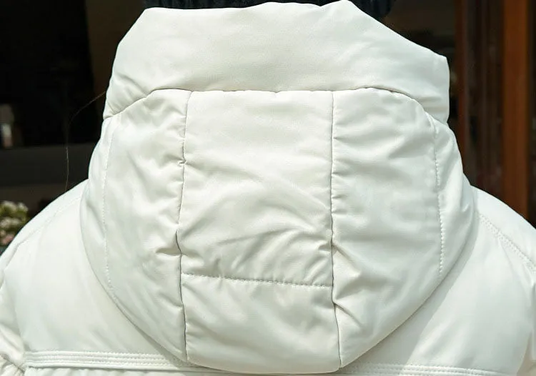 Water-resistant and Windproof Quilted Puffer Jacket for Women