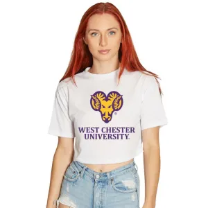 West Chester University Logo Cropped Tee