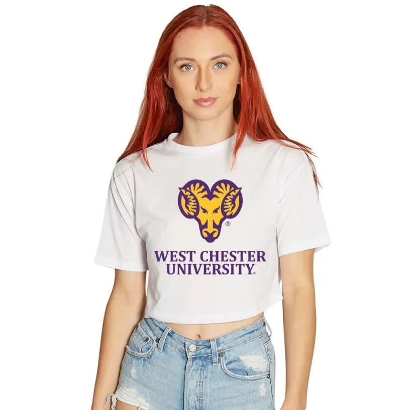 West Chester University Logo Cropped Tee
