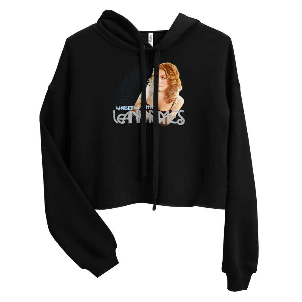 Whatever We Wanna Cropped Hoodie