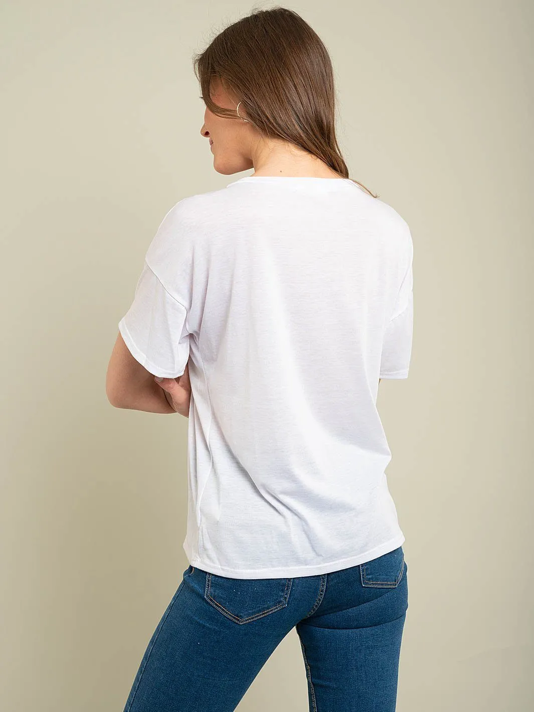 WOMEN'S I BELONG TO NOBODY GRAPHIC TOP