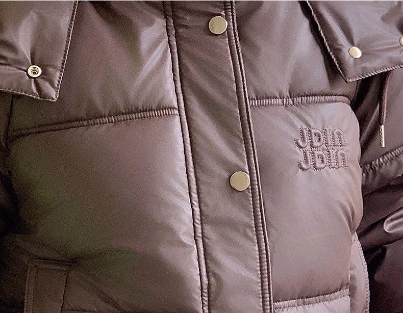 Women's Loose-fit Puffed Raincoat Jacket for Fashionable Looks