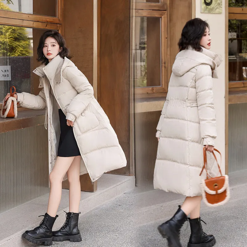 Women's Relaxed-Fit Mid-Length Quilted Puffer Coat