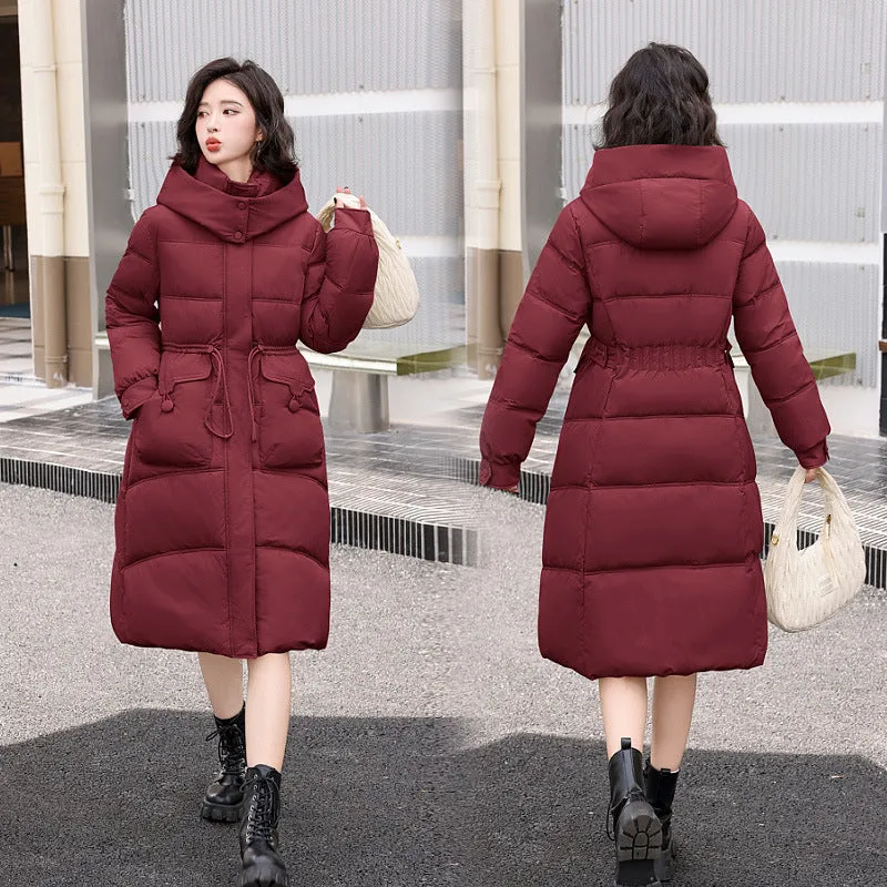 Women's Relaxed-Fit Mid-Length Quilted Puffer Coat