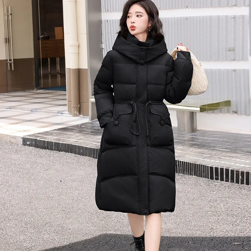 Women's Relaxed-Fit Mid-Length Quilted Puffer Coat