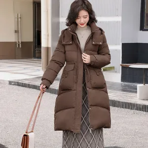 Women's Relaxed-Fit Mid-Length Quilted Puffer Coat