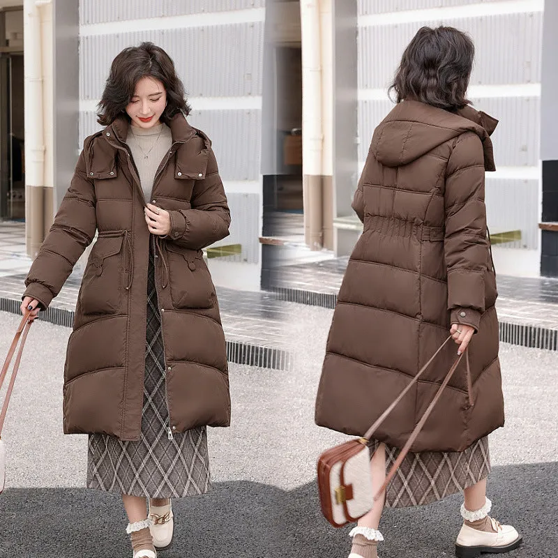 Women's Relaxed-Fit Mid-Length Quilted Puffer Coat