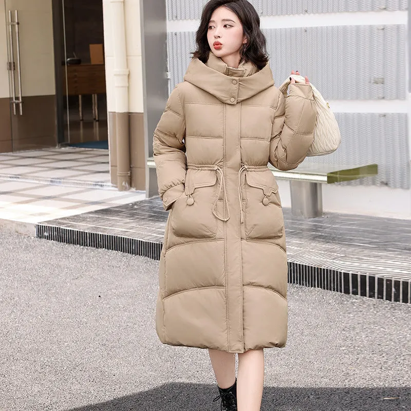 Women's Relaxed-Fit Mid-Length Quilted Puffer Coat