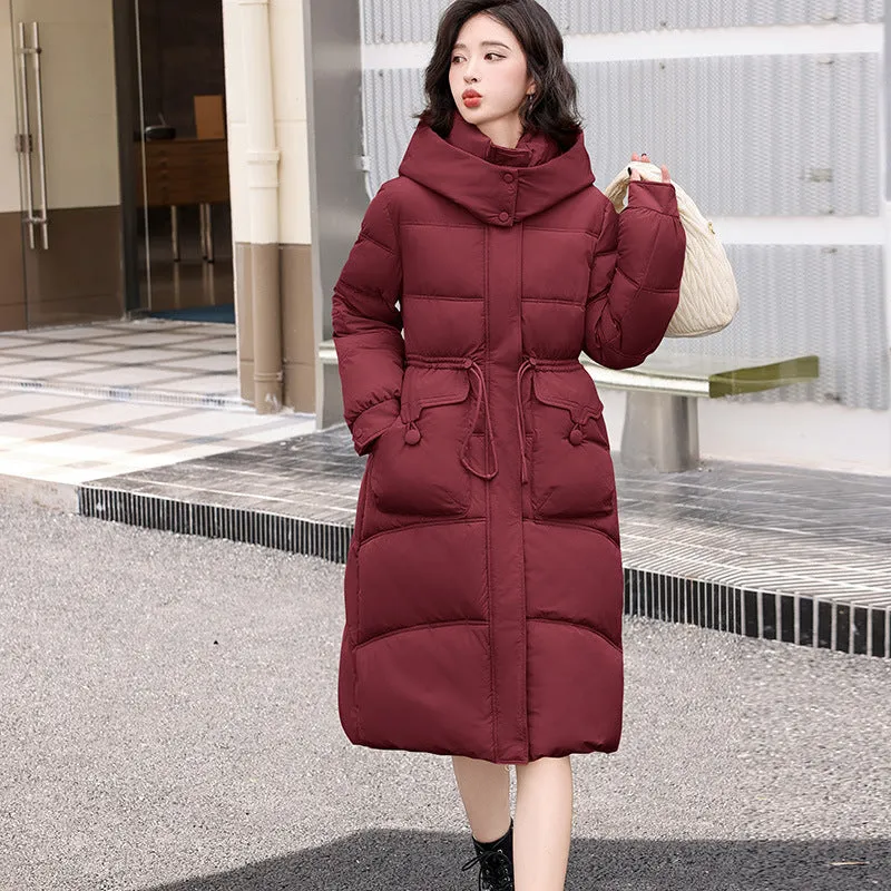 Women's Relaxed-Fit Mid-Length Quilted Puffer Coat