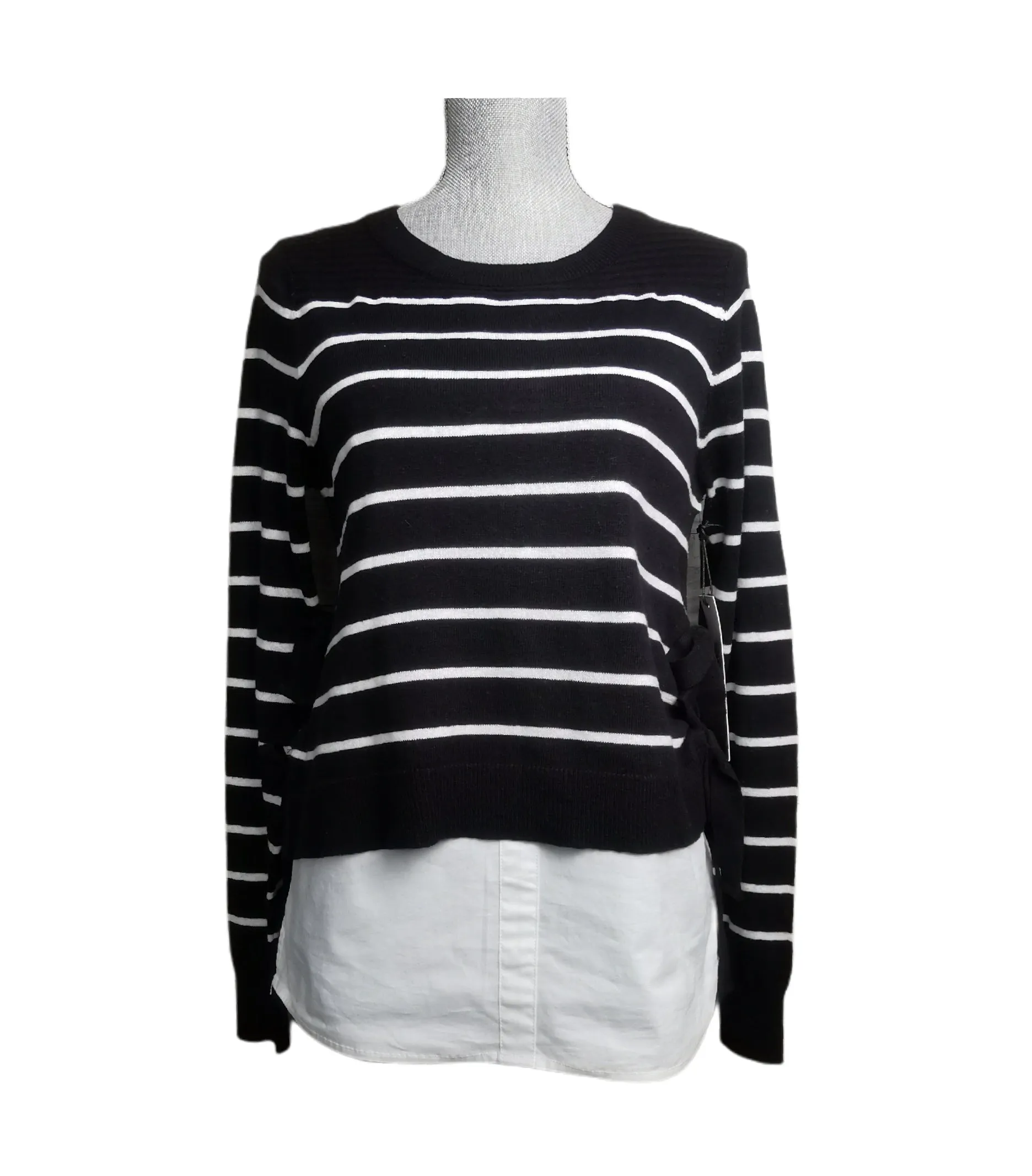 WOMENS SIZE SMALL - BLACK TAPE, Mono Two Sweater NWT B26