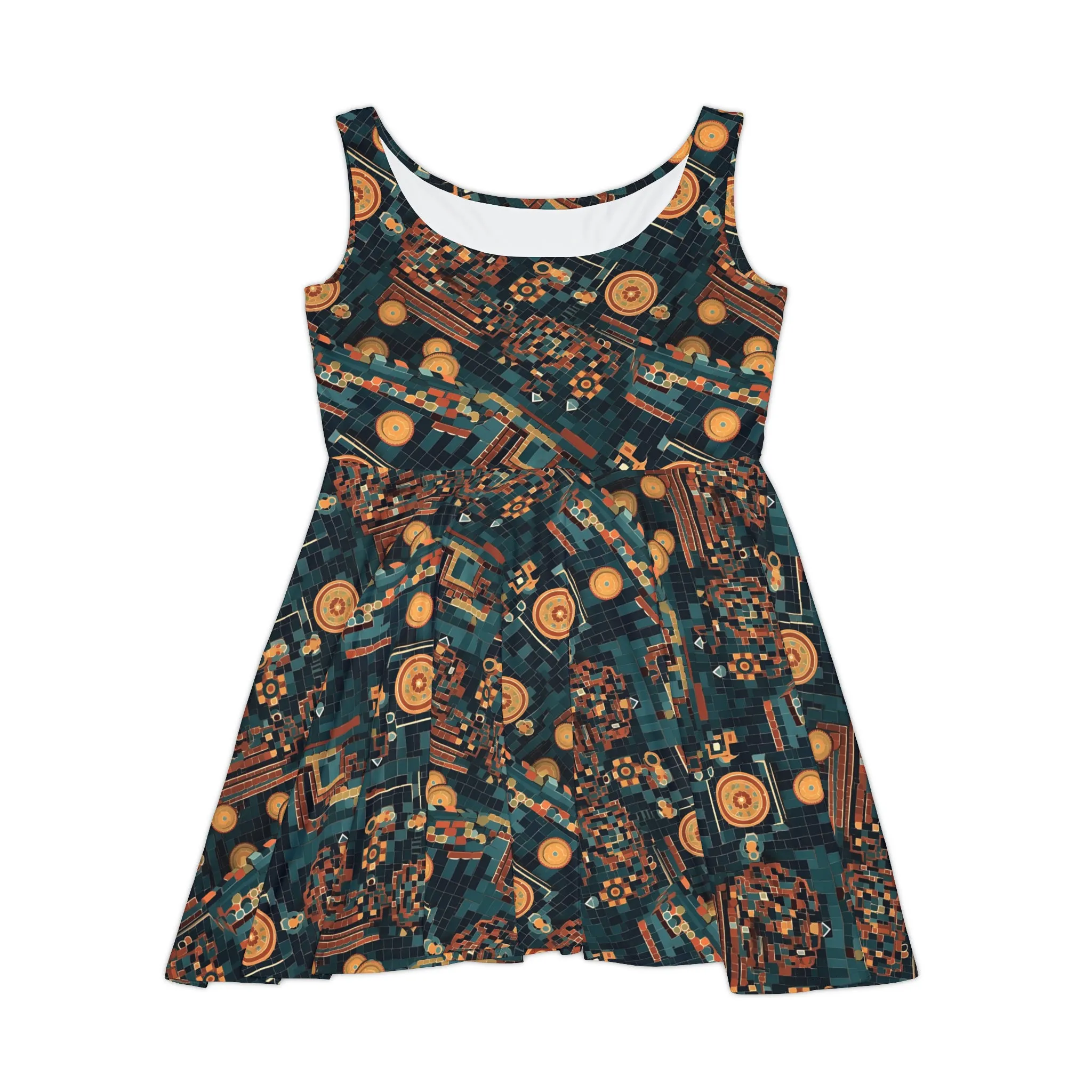 Women's Skater Dress - Empire in Repose