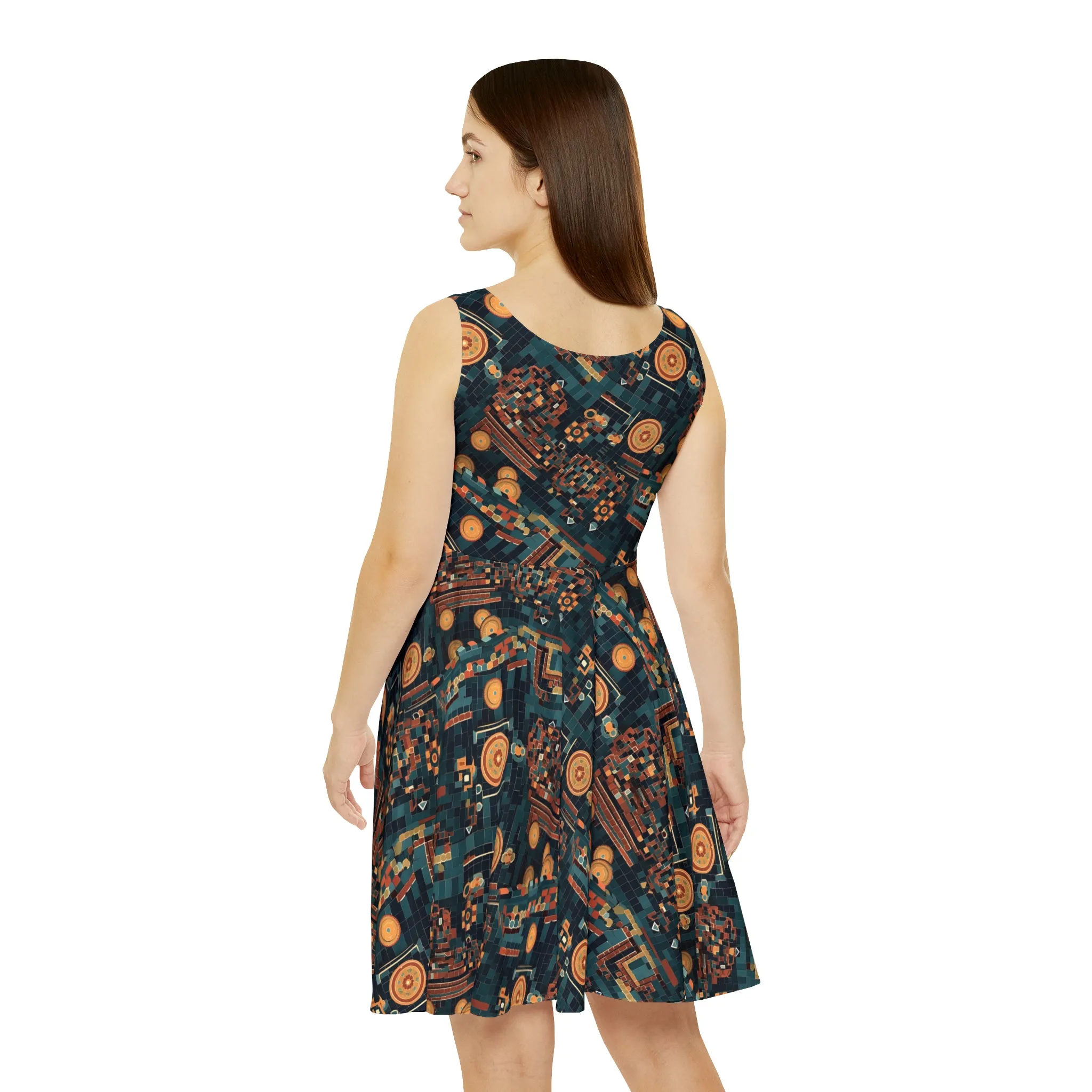 Women's Skater Dress - Empire in Repose