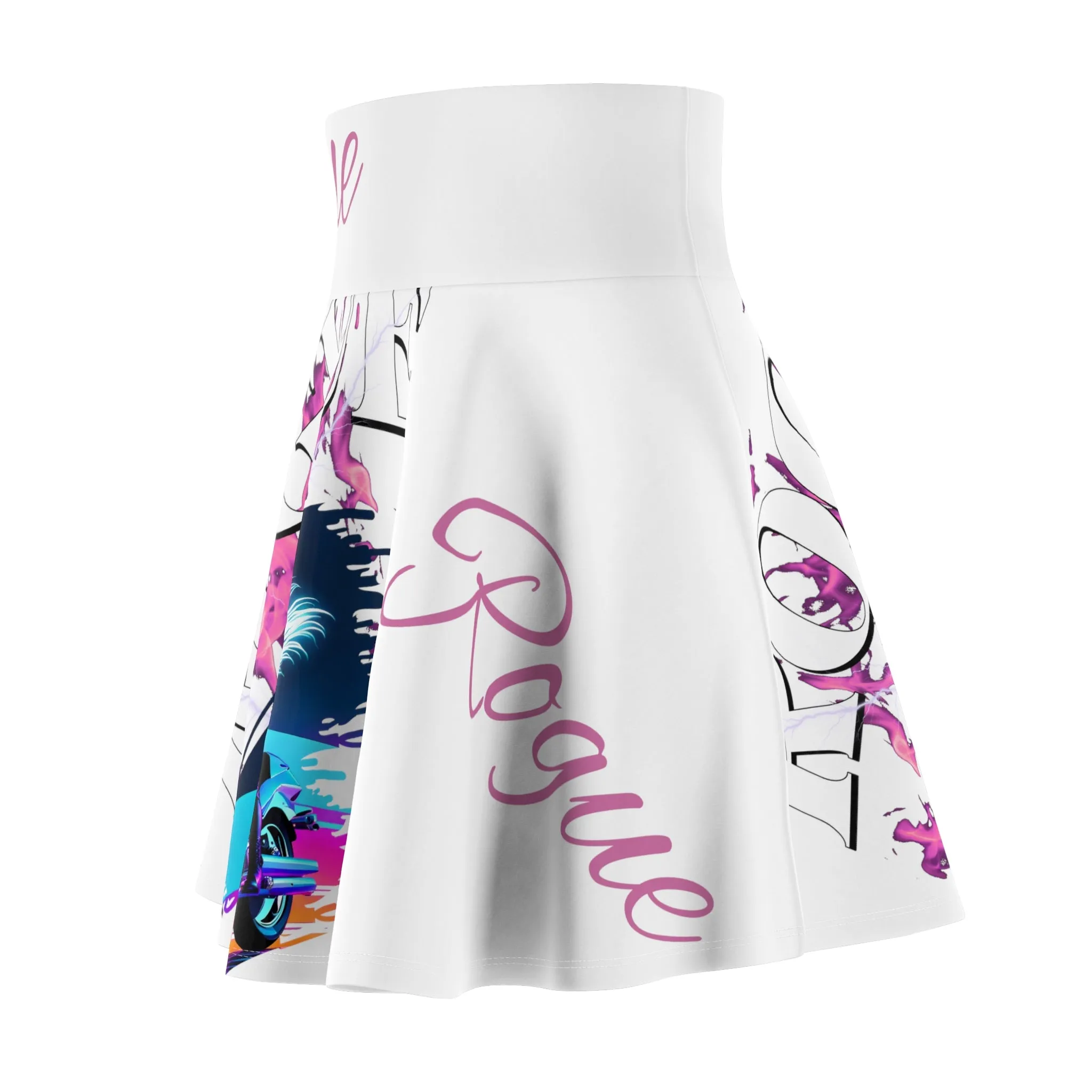 Women's Skater Skirt Rogue (AOP)