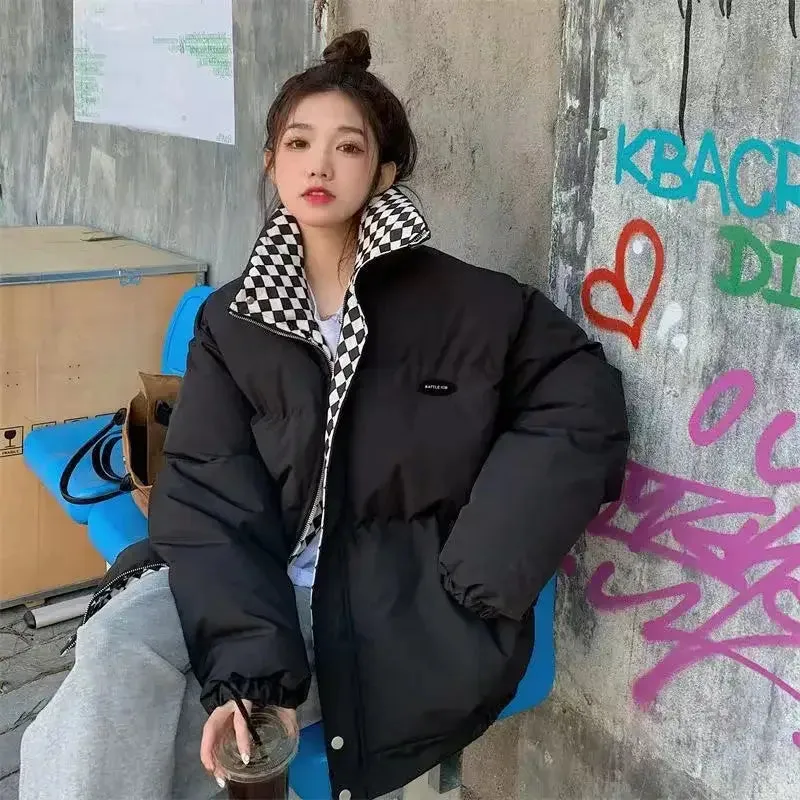 Y2K Puffer Jacket in Luxurious Broadcloth for Warmth and Style