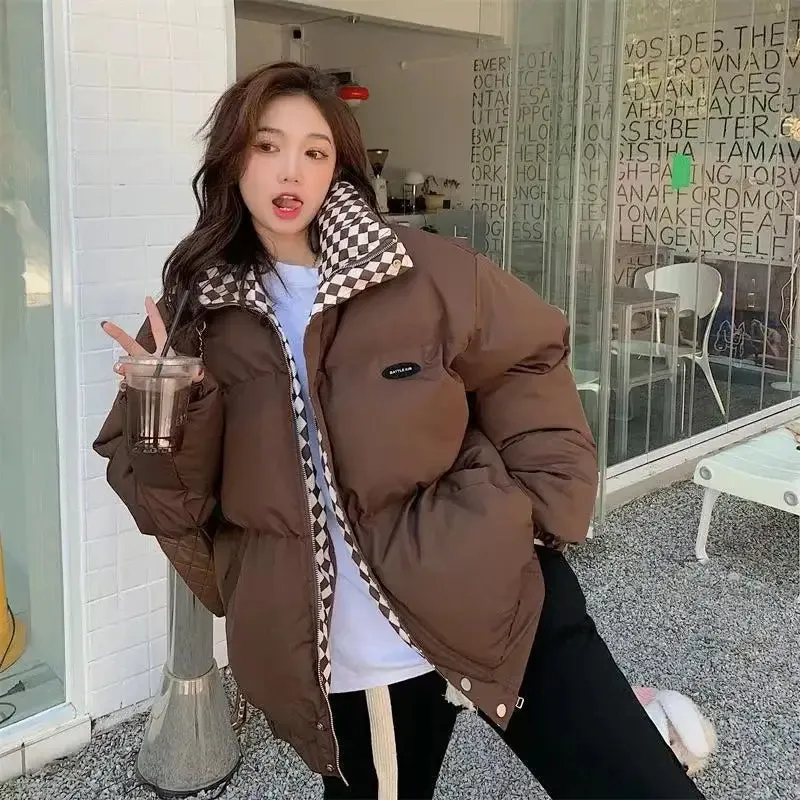 Y2K Puffer Jacket in Luxurious Broadcloth for Warmth and Style