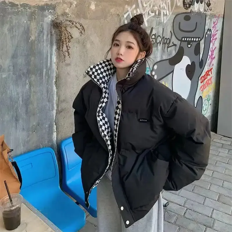 Y2K Puffer Jacket in Luxurious Broadcloth for Warmth and Style