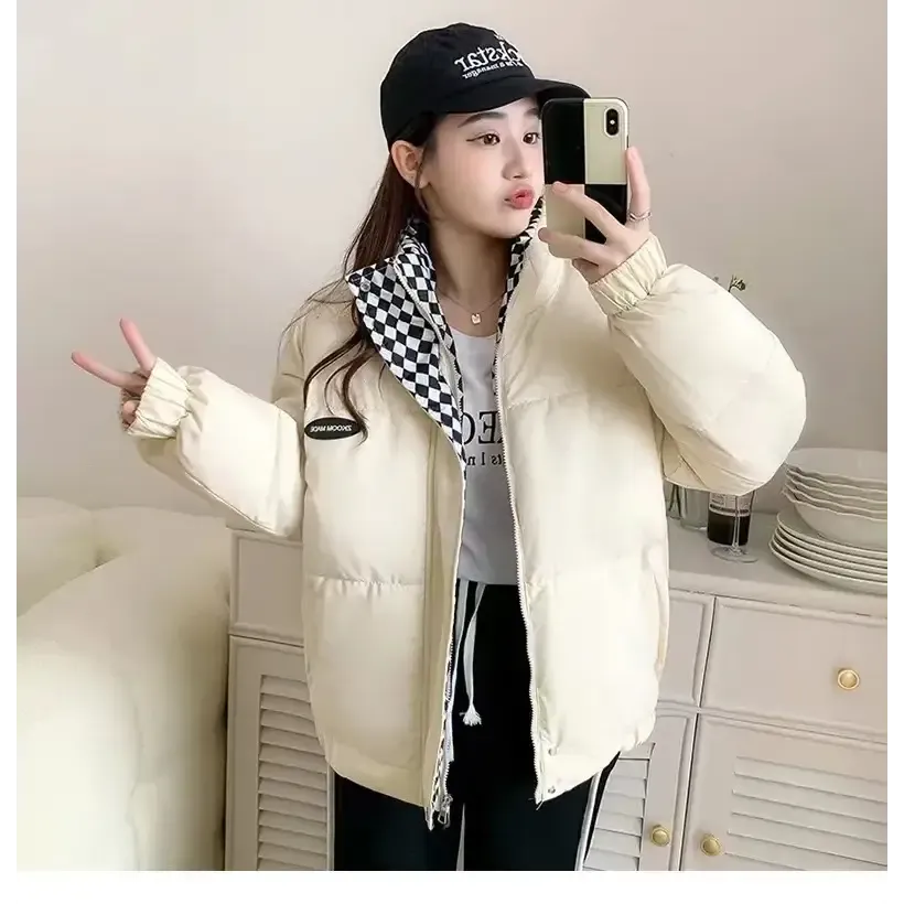 Y2K Puffer Jacket in Luxurious Broadcloth for Warmth and Style
